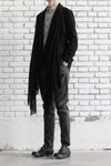 Marc Le Bihan Wool Blazer Flowing Silk 1320 Black